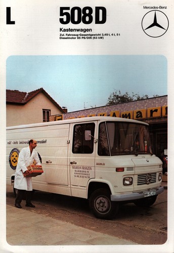 Prospekt datenblatt mercedes - prospekt,