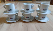 * NEU & OVP * 6 Segafredo Espressotassen mit Untertassen (6er-Set)