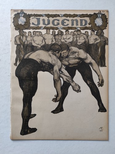 Original zeitschrift jugend - zeitschrift,