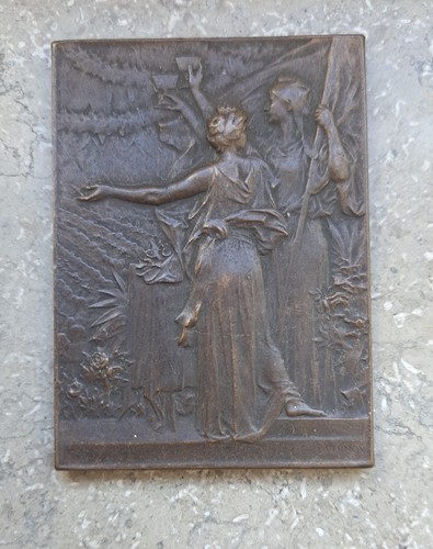 1900 france art nouveau bronze - 1900,