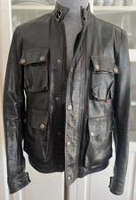 Belstaff Lederjacke, Biker Style, G. L , Antik Braun , Absolut Neuwertig !!!