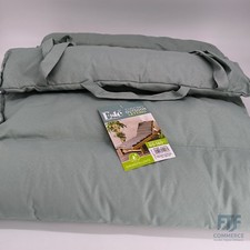 Kissen Set Outdoor Liegestuhl Salbeigrün 60 x 180 cm Cushions Gemütlich