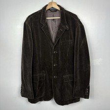Polo Ralph Lauren Chore Sakko Blazer, Cord, braun, Größe Herren XL
