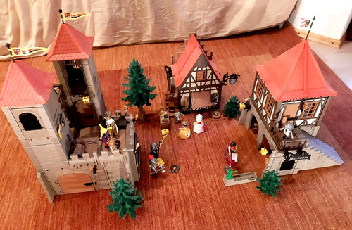 Playmobil mittelalter stadt - playmobil,