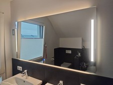 Badspiegel / LED Beleuchtung / 160x80cm / Kronenbach Sun