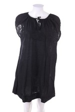 Rabens Saloner Kleid Damenkleid Baumwolle XS schwarz