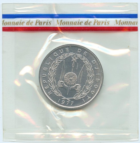 Djibouti francs probe 1977 - probe,