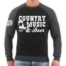 Herren Pullover Country Music