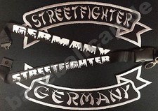 Patch Aufnäher Streetfighter Germany 23-Combo Rückenschleife 28-35 o. 40cm