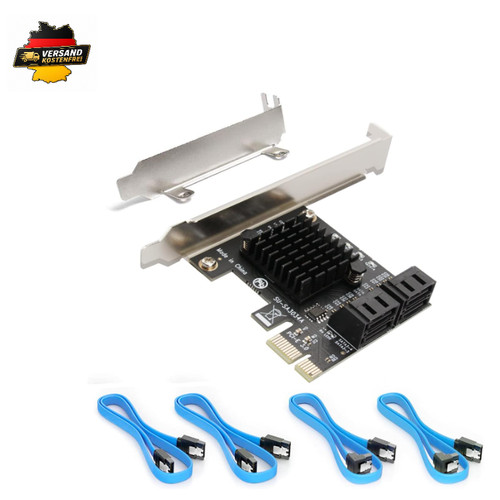 Pcie sata karte - sata, ports