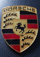 Orig. Porsche Wappen farbig