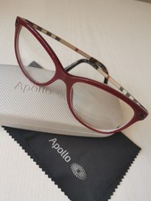 Burberry Brilengestell Dunkelrot Top Zustand 