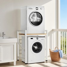 Waschmaschinenregal Rahmen 2 Haushaltsgeräte Überbau Stahl Untergestell 300kg