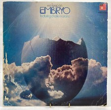 EMBRYO WE KEEP ON 1974 LP EXC