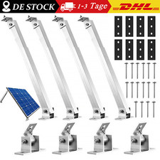 1/2/4/8Paar Aufständerung Solarmodul PV Halter Wand + Dach Boden Balkonkraftwerk