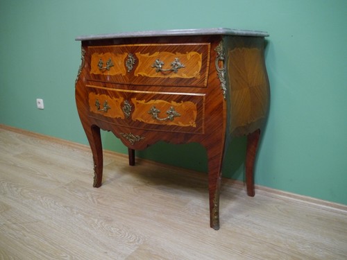 Barock kommode rosenholz - kommode,