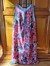 Wunderschönes buntes Sommerkleid von Marc Cain, Gr. 36, 100% Seide, wie neu