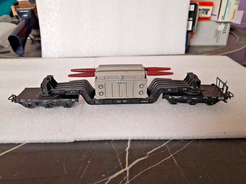 Märklin 4617 tiefladewagen - märklin,