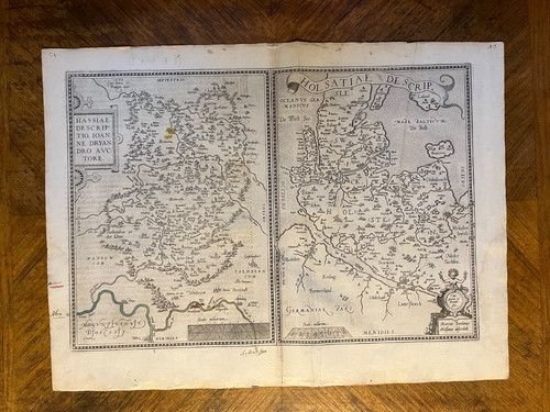 Original ortelius kupferstich - original,