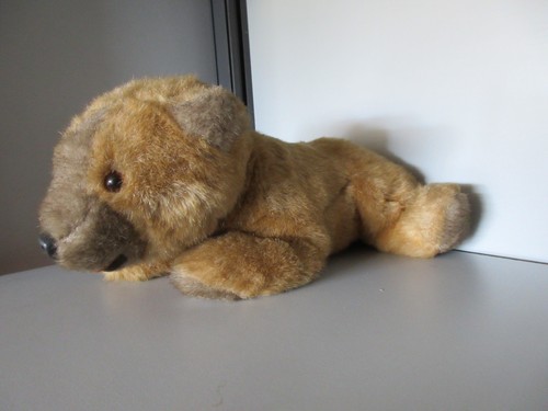 Leinen plüsch bär - bÄr, 80er