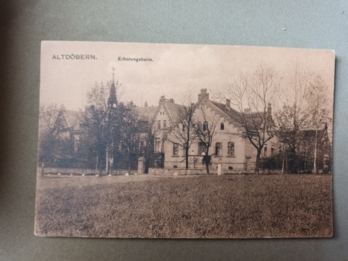 Altdöbern erholungsheim - ak,
