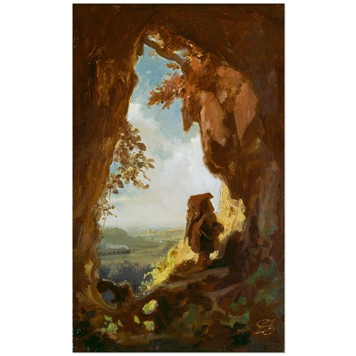 Franz carl spitzweg - spitzweg,, gnom,