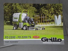 GRILLO FD 2200 Profi-Frontmäher Prospekt von 01/2021 ( 8585 )