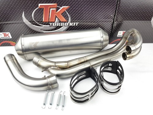 Turbo kit edelstahl - edelstahl, auspuff