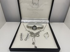 Philip Mercier Damen Accessoire  Geschenkset + Armbanduhr & Schmuck - Top Zustan