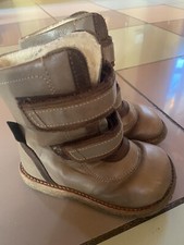 Angulus Bisgaard Leder Stiefel Lammwolle gefüttert Gr.24