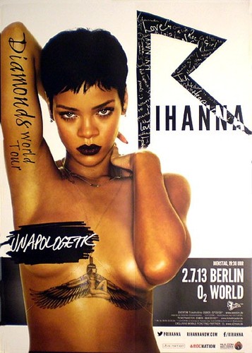 Rihanna konzertplakat von - ,