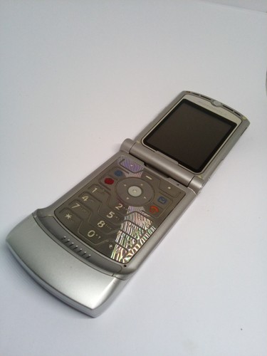 Handy motorola razr silber - handy,