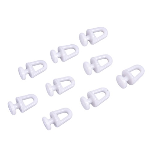 60pcs plastic rail curtain - plastic,