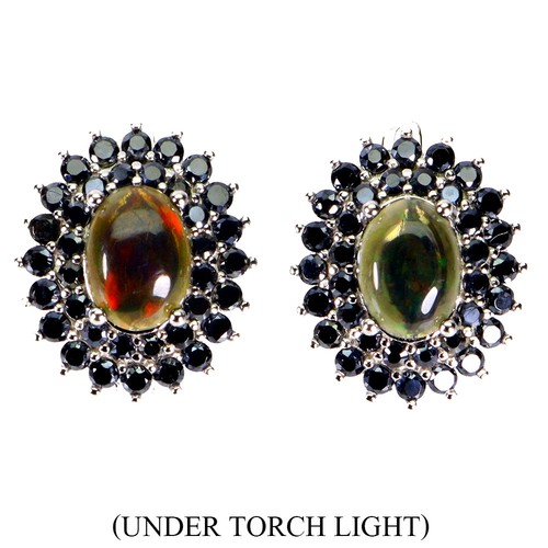 925 sterling silber - silber, ohrringe