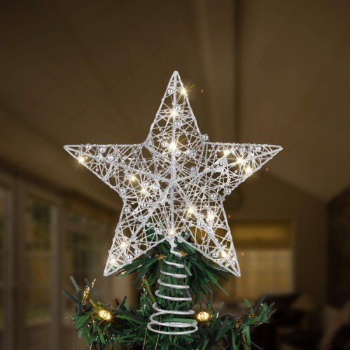 Weihnachtsbaumspitze stern mit - stern,