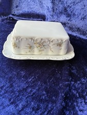 Rosenthal Monbijou grüne Ranke Butterdose