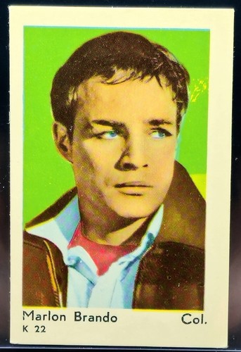 Marlon brando 1950s - dutch, gum