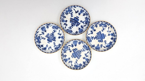 Minton delft blau transferware - minton,