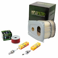 Wartungspaket für Suzuki DR 800 S BIG 1991-1999 Luftfilter+Ölfilter+Zündkerzen