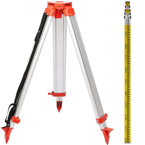 Nivellier set messlatte - nivellier,