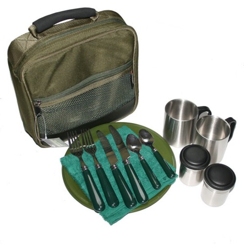 Besteck und geschirr set - und,