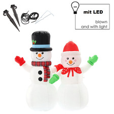 150cm Schneemann aufblasbar