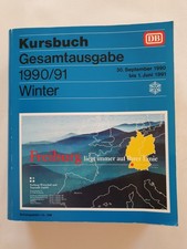 Kursbuch Winter 1990/91 DB DR