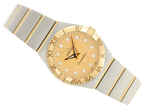 Damenuhr omega constellation - omega,