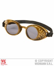 Bronzene Steampunk Brille -