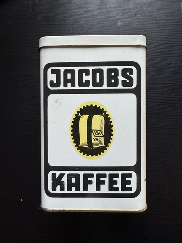 Vintage blechdose jacobs - blechdose,
