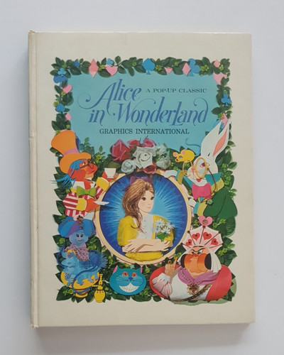 Alice wonderland pop up - alice, pop-up