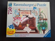 Puzzle Katze auf dem Klavier 750 XXL komplett Ravensburger Sammlung Paket