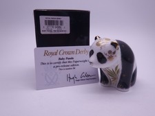 ROYAL CROWN DERBY PRE-RELEASE LIMITED EDITION BABY PANDA BRIEFBESCHWERER