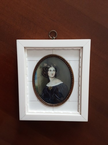 Miniaturportrait-Lupenmalerei